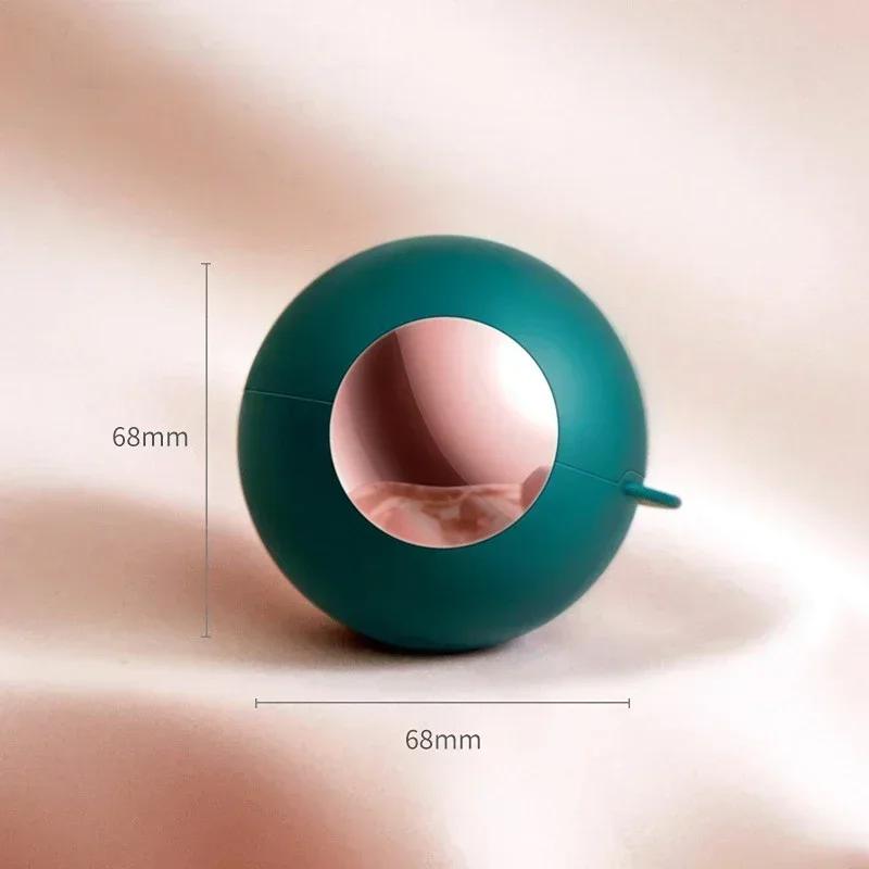 

Валик для удаления ворса Шарик для удаления волос Многоразовый гелевый валик для ворса для обновления волос домашних животных Многоразовые ролики для ворса Моющийся липкий шариковый валик зелёный