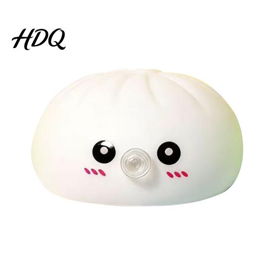 Steamed Bun Squeeze Toy Cartoon Expression Bubble Dumpling Stress Relief Gadget Fidget Hand Relaxation Decompression Tool