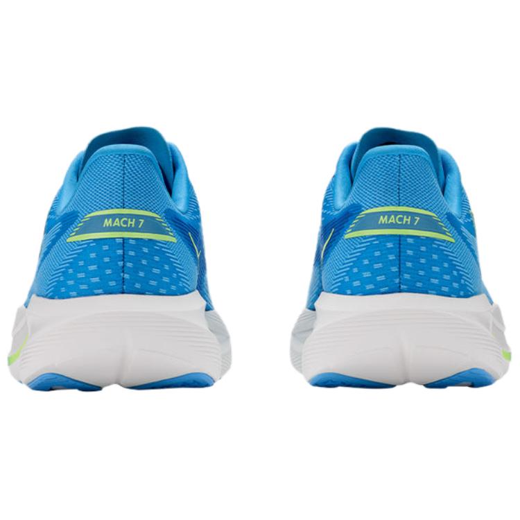 HOKA One One Mach 7 Breed Comfortabel Duurzaam Ademend Ondersteunend Veerkrachtig Hardloopschoenen Heren sneaker Blauw 1171905-VSF