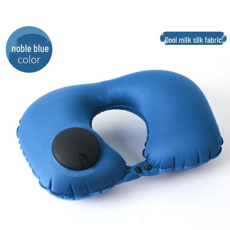 Nadmuchiwana poduszka pod szyję w kształcie litery U do podróży na świeżym powietrzu