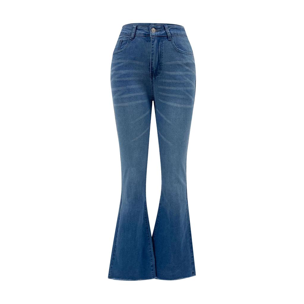 Damskie codzienne modne dżinsy typu slim