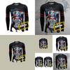 Harley Quinn T Shirt For Men Long Sleeve Polyester Casual Streetwear Teenager Style