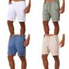 Bequeme Sommer-Herrenshorts mit feuchtigkeitsableitendem Stoff für Yoga und Fitness