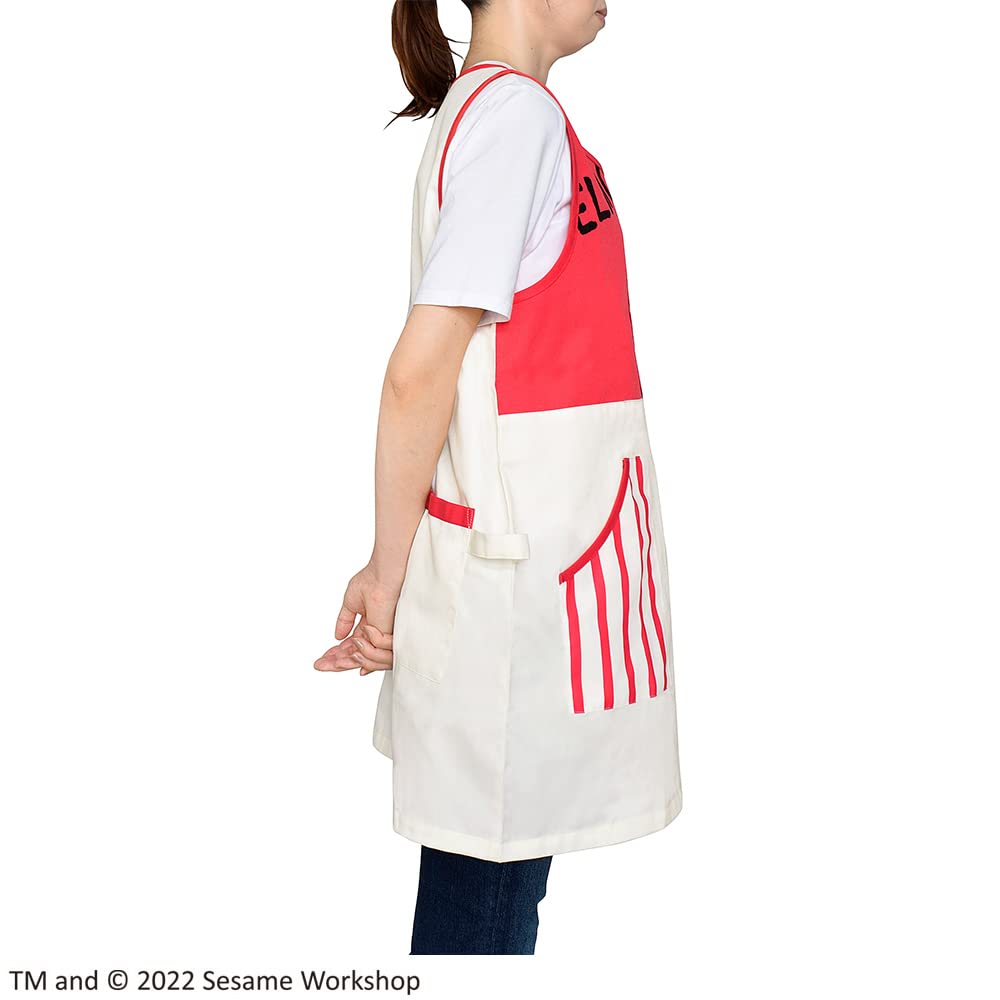 Sesame Street Apron Elmo Red [ST-IS0001]