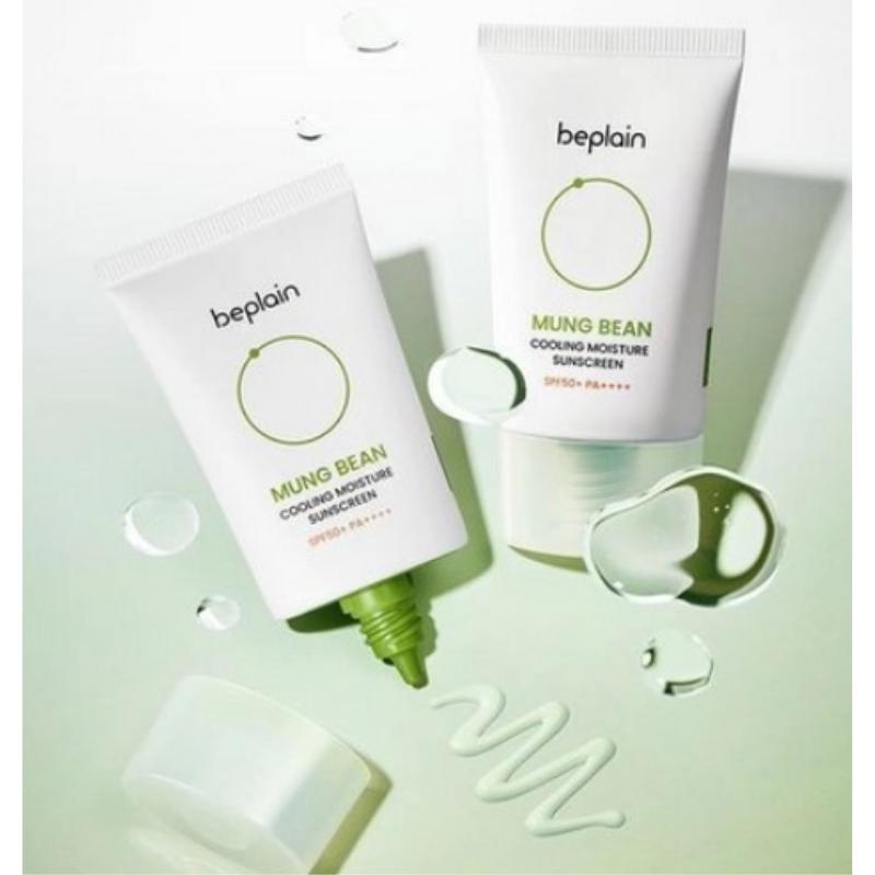 beplain Mung Bean Cooling Hydrating Sunscreen 50ml SPF50+ PA++++