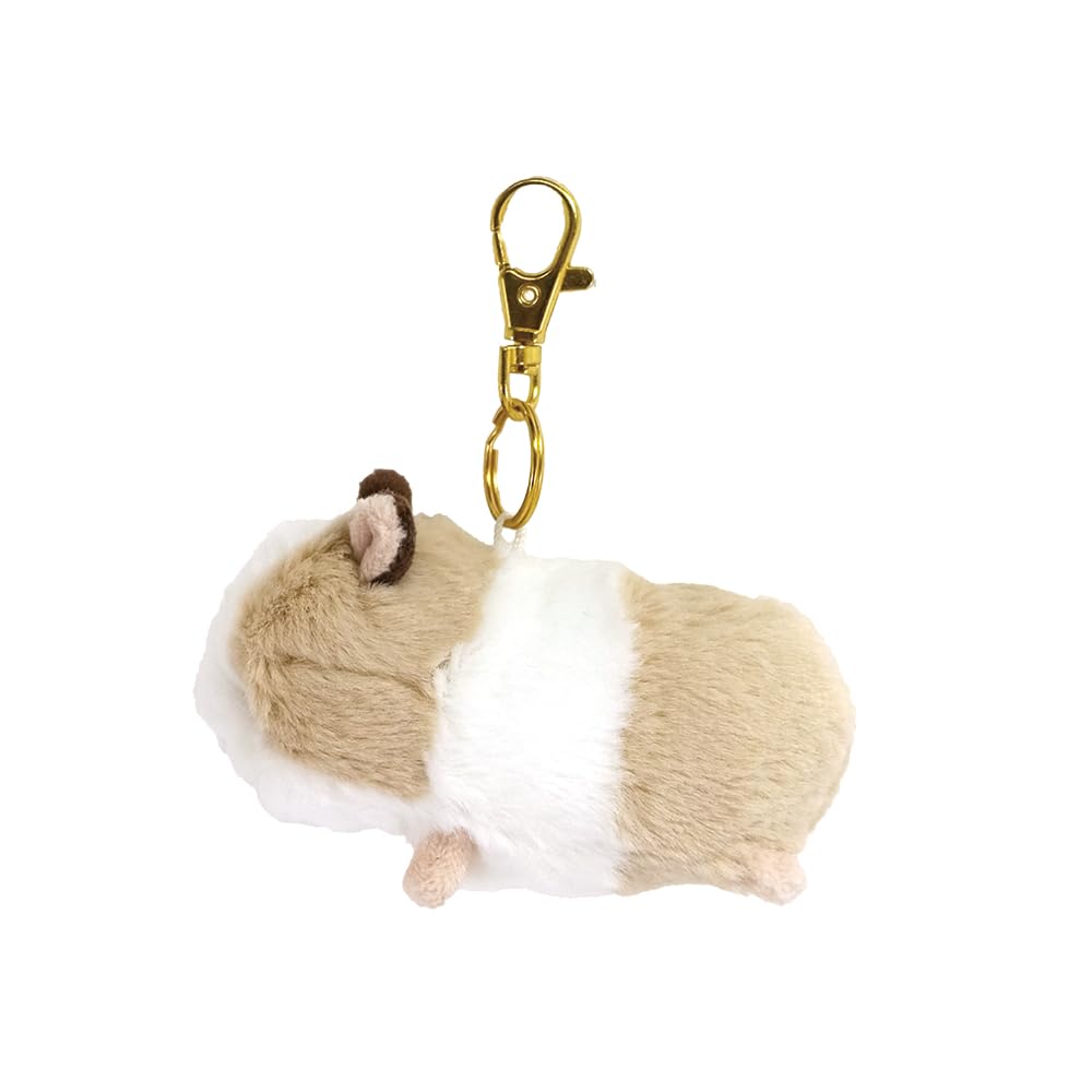Sun Lemon Baby Animals Keychain Guinea Pig Beige 5x10x10cm Stuffed Toy Keychain P-1673