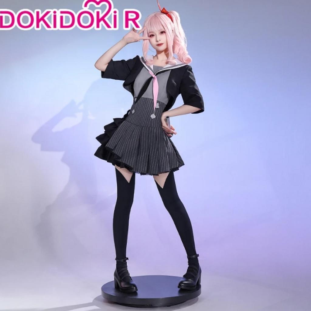 Akiyama Mizuki Cosplay Costumes, Colorful Stage Gowns, Halloween Party Costumes, Full Set