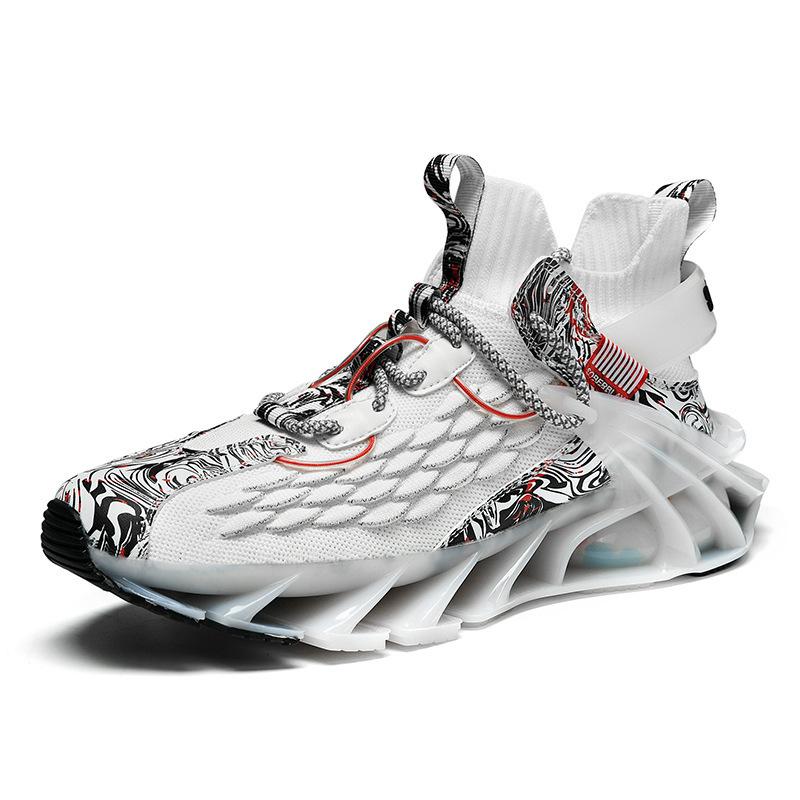 Men's shoes shock-absorbing soft sole lightweight country running blade shoes new autumn casual sports shoes straight