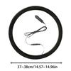 Steering Wheel Cover 12V Plug-in Winter Heated Steering Wheel Protector For Road Trip Travel Daily Commute Minivan