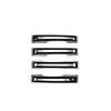 Glossy ABS Black Side 4 Door Handles Trims Cover Fit For FORD Maverick +