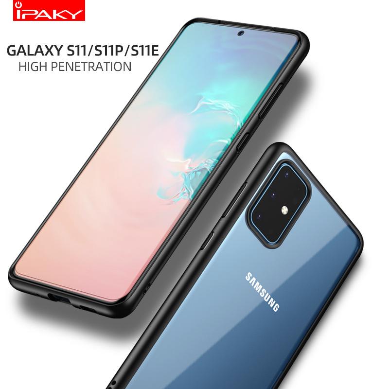 Samsung S20 Mobile Phone Case Anti Full Cover Sam20PLUSS20Ultra Bright Color Transparent Anti Slip