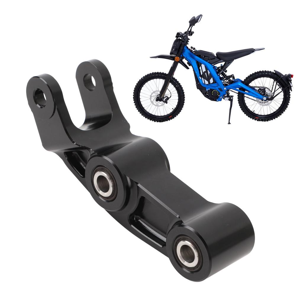 Motorcycle Suspension Linkage Shock Absorbing Tripod Link Replacement for SUR‑RON Light Bee X S Black