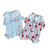 Cotton Turtleneck Pajama Set for Air Conditioning, Suitable for Spring and Summer, for Pets (dogs and Cats), for Outdoor Use, Four-legged Clothing.
