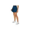 Asics Classic Skort Solid Color Elastic Waist Classic Quick-Dry Pleated Casual Skirt Women skirts Blue 2042A299-412