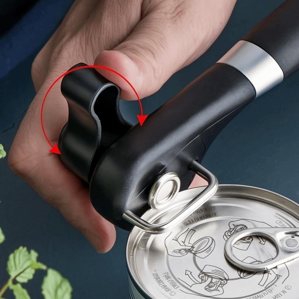 Portable Effortless Can Opener Professional Household Manual Opener Easy Grip Bottle Opener Restaurant