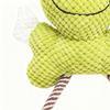 Squeaky Dog Toys Frog Shape Enrichment With Crinkle Squeakers Squeaky Plush Dog Toys For Breed Puppy Teething Chewing Teeth