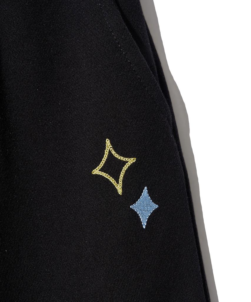 GAKKAI UNIONS Village Sweat Bermuda Pants Black