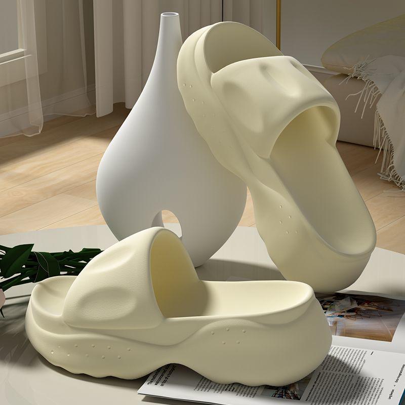 Dámské 6.0 Sandály s vysokou silnou podrážkou EVA - Letní pantofle pro nošení uvnitř i venku