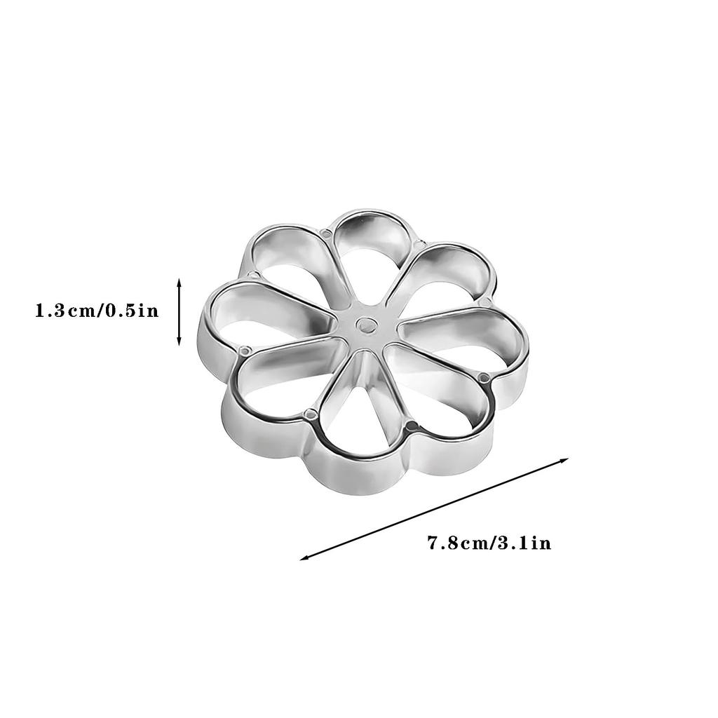 Růžicová forma hliníkové sušenky Domácí nářadí na pečení rozetových sušenek Kuchyňské smažení