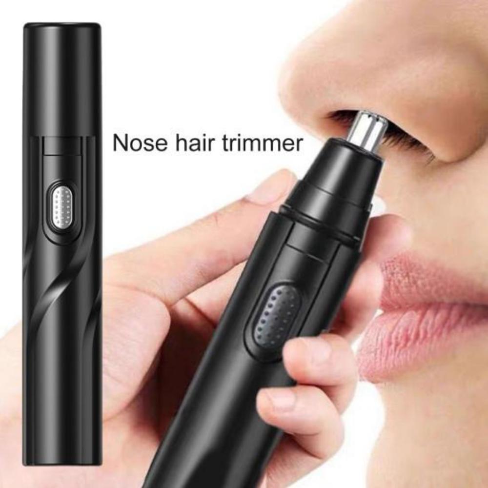 Nose Hair Trimmer Handheld Electric Nose Hair Shaver Safe Nose Hair Cleaner