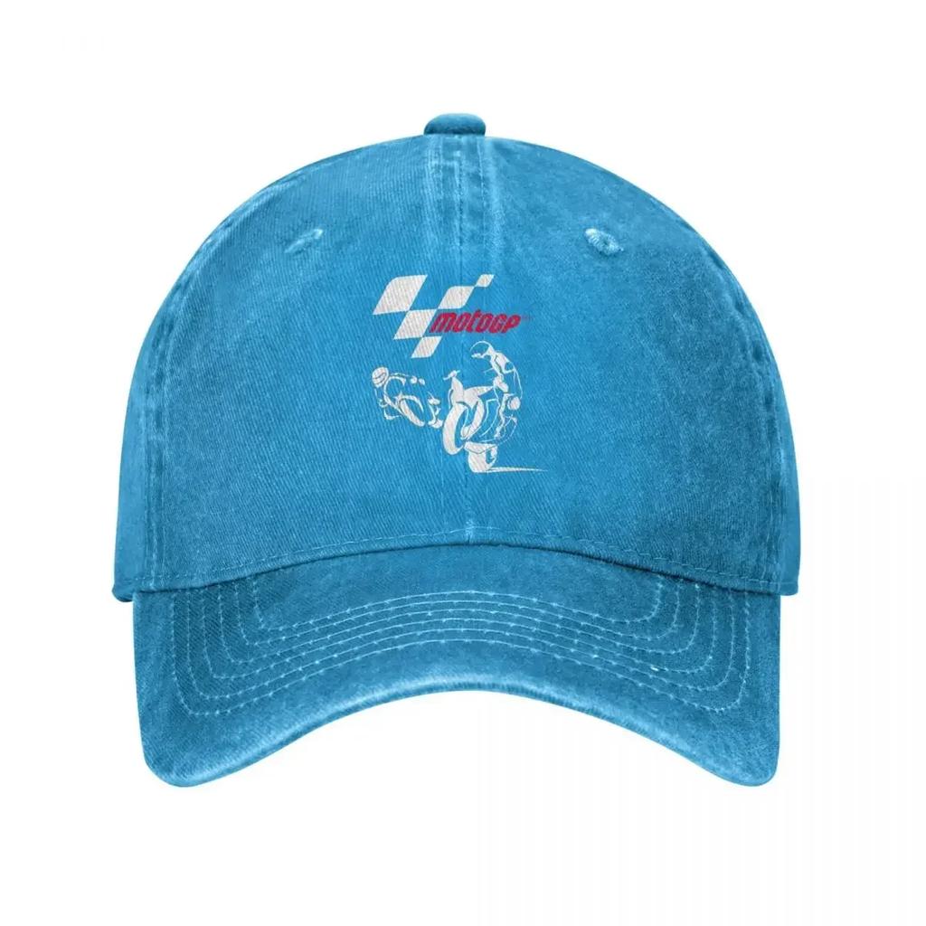 MotoGP Super Bikes Grand Baseball Caps Vintage Distressed Motorcycle Racing Pullover Headwear Unisex Women Outdoor Workouts Hats