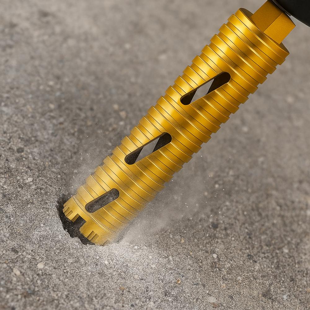 

Sturdy Drill Bit Drill Bit High Performance Core Drill Holesaw Drilling Tools Wall Hole Cutting One-piece square handle