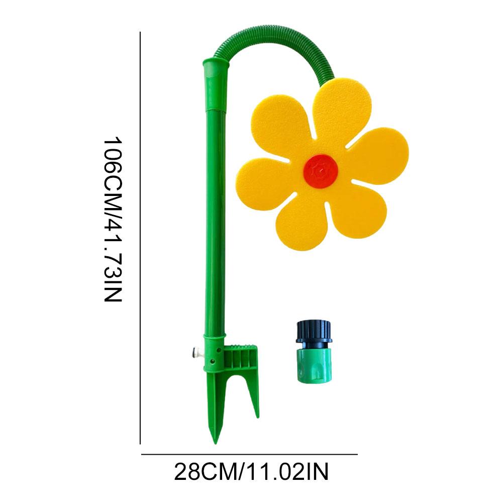 Sunflower 360 ° Shaking Rotating Sprinkler Garden Yard Lawn Irrigation Device Decorative Ornament Outdoor Lawn & Garden Supplies
