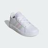 Adidas Grand Court 2.0 Kids Sneakers Unisex Boys Girls 17-25.5cm Footwear White/Clear Pink 18.5 Cm