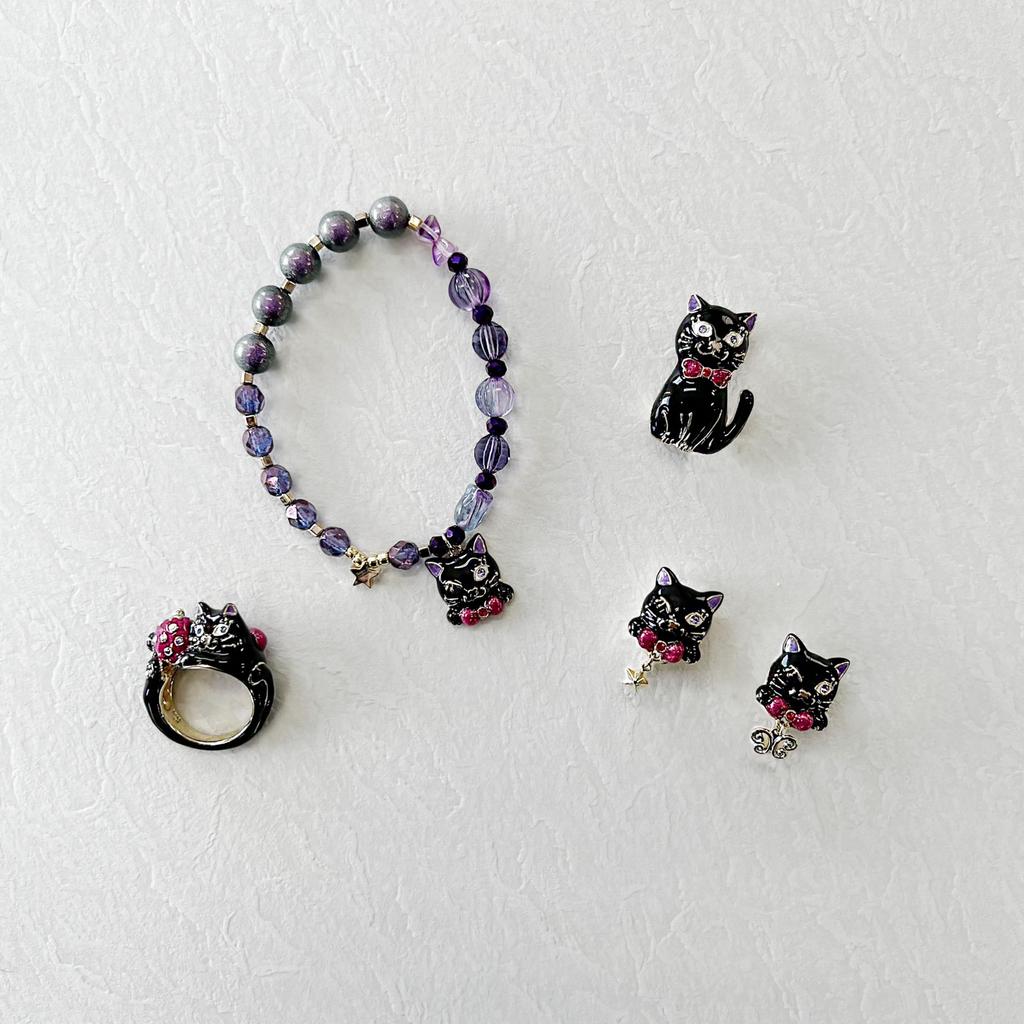 Titi Motif Earrings SAMA1466 XD [Anna Sui]