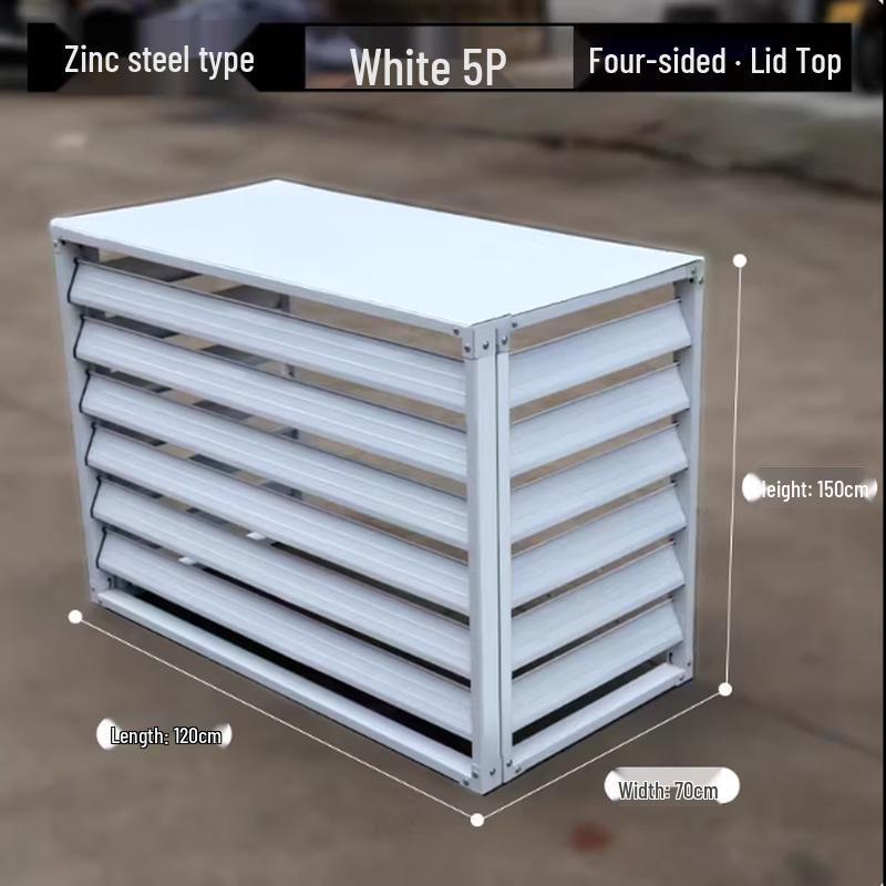 Ventilated Outdoor AC Unit Protective Louvered Cover 15600₽