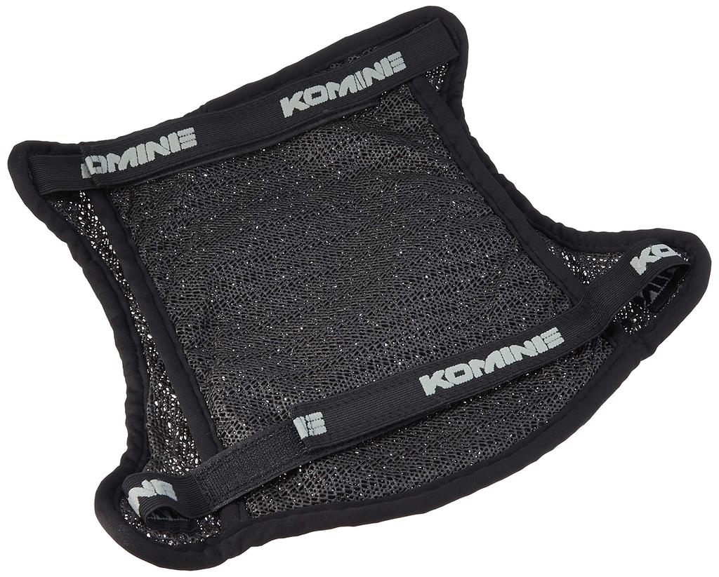 KOMINE Potah na sedlo motocyklu z 3D síťoviny, 2L, černý, L 891, síťovaný materiál, protiskluzový, AK-109