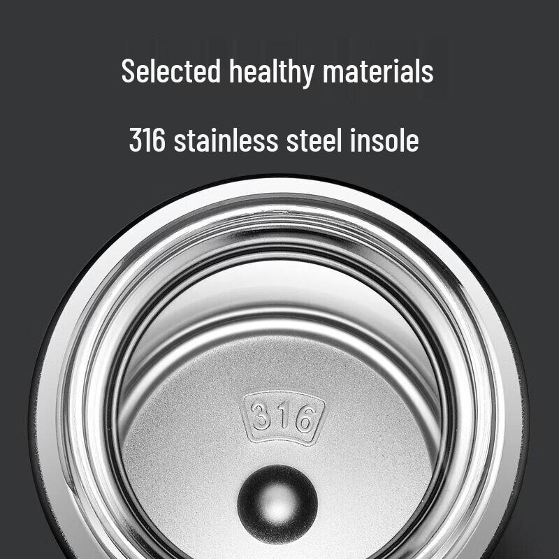 Qiwei Smart 316 Stainless Steel Tea Infuser Thermos, 500ml