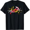 Maryland Crab State Pride Flag Cotton Men T Shirt
