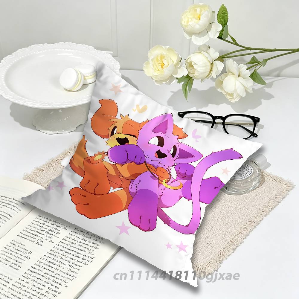 CCatnap and DDogday Pillow Case Living Room Sofa Cushion Cover Suitable For Home Bedroom Room Decoration