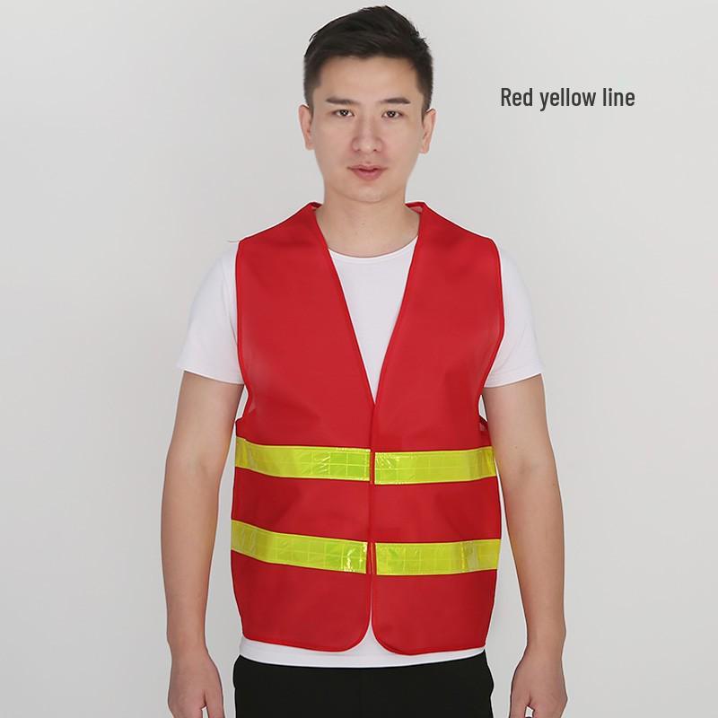 Reflective Safety Vest for Construction and Night Riding