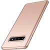 Coque de Protection - PROSHOP - Souple - Doré - Silicone Ultra-mince - Pour Samsung Galaxy S10 Plus