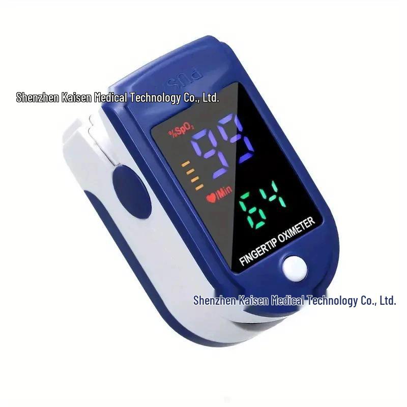 

Finger Clip Pulse Oximeter: Portable Non-Invasive Blood Oxygen & Heart Rate Sleep Monitor LED Display