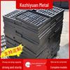 Heavy-Duty Ductile Iron Rectangular Manhole Cover for Rainwater and Sewage.