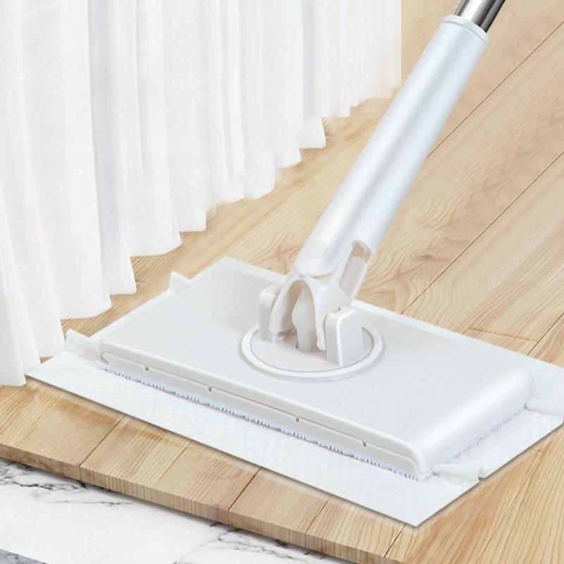 Multifunctional Face Towel Small Automatic Cloth Mop Multifunctional Household Bathroom Floor Cleaning Mini Dust Mops