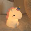 Cat Dinosaur Unicorn Silicone Night Light Mushroom Dog Lamp Kids Room Decor Gift