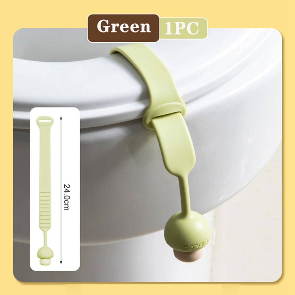 Mushroom Toilet Lid Lifter Tool Closestool Holder Ring Flapper Lifting Device Bathroom Sanitary Adjustable Toilet Seat Lid