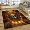 Bitcoin 3D Virtual Currency NFT Area Rug Carpet for Living Room Bedroom Home Decor,Floor Mat Non-slip for Sofa Doormat Gift Kids