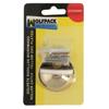 WOLFPACK PROFESSIONAL LINE - Wolfpack Screw-On Door Stop Brass-Plated Stainless Steel