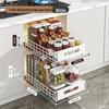 Zhaiwanjia Pull-Out Kitchen Cabinet Organizer Rack
