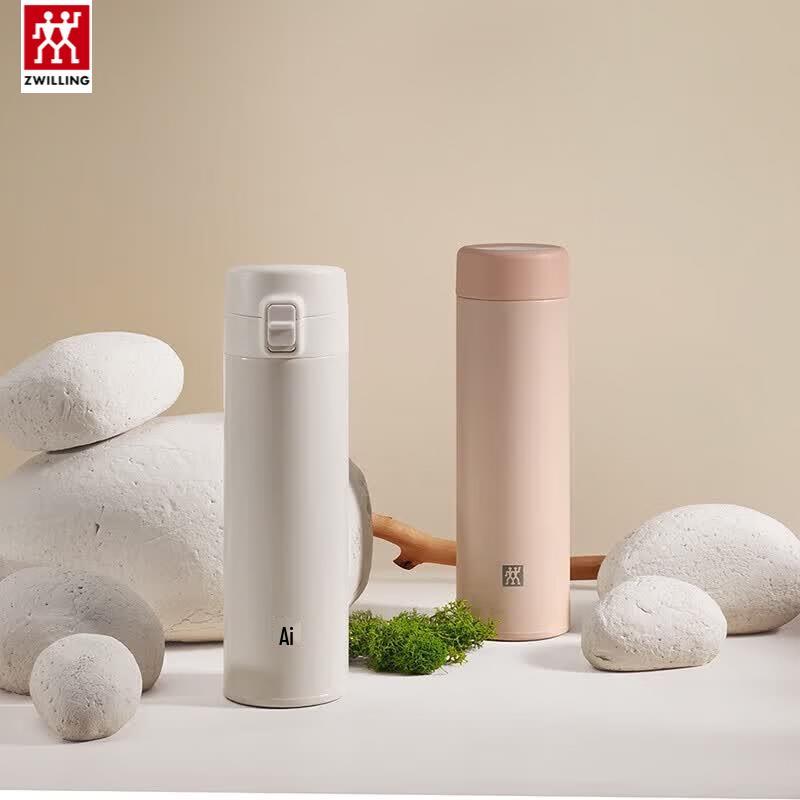 ZWILLING Enjoy Soft-Light Vacuum Insulated Bottles, 480ML (2-Pack)