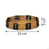 Round Braided Serving Tray for Fruit, Multipurpose Basket, Organizer Weddings, Countertops,