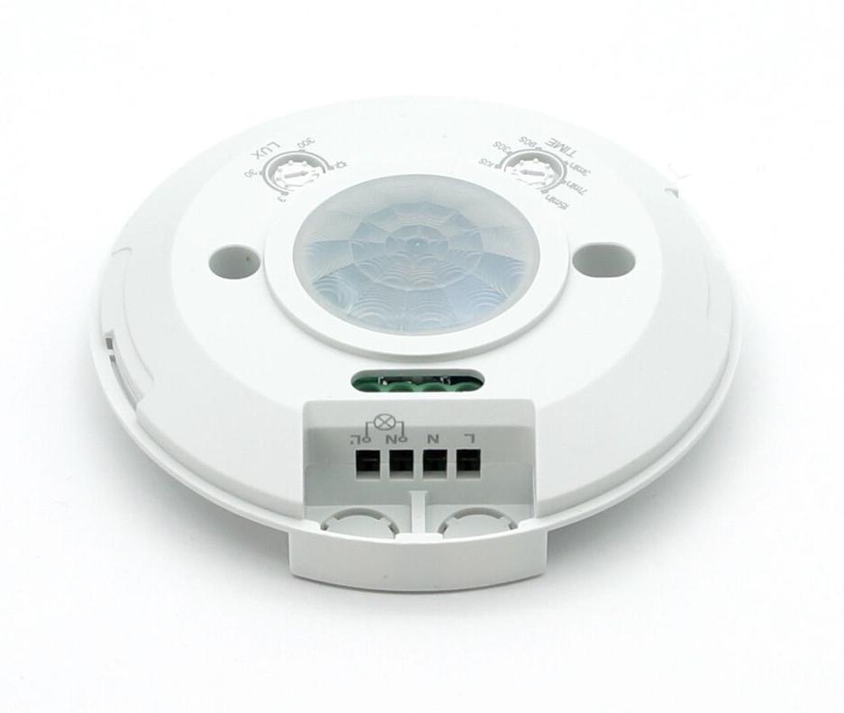 Ceiling Mounted PIR Motion Sensor 360 Degree Ultra Flat White Infrared