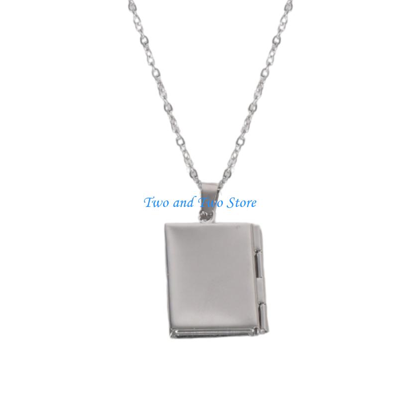 HX6F Square Choker Necklace in Elegant Color Accessory for Fashionable Outfits