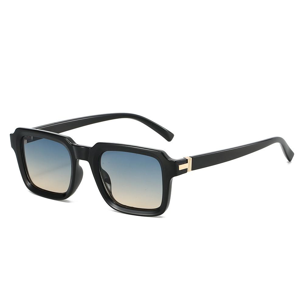 Ins Retro Gradient Square Women Sunglasses  Luxury High Quality Frame Design Men Luxury