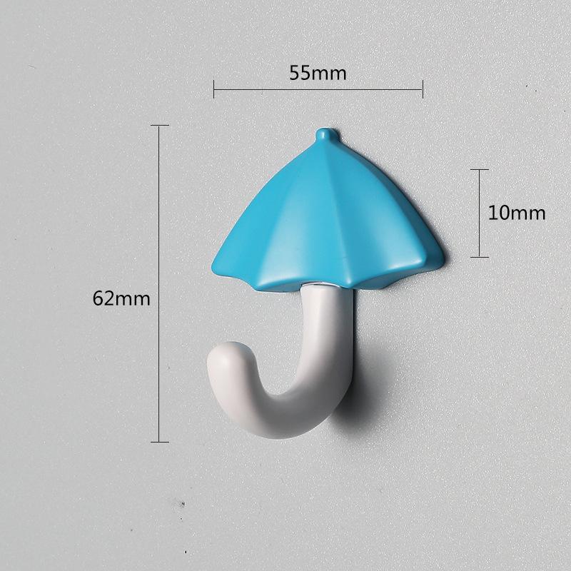 

1pc Waterproof Robe Hooks Towel Hanger Nail Wall Rack Hooks Coat Clothes Holder For Bathroom Kitchen Accessories Loading